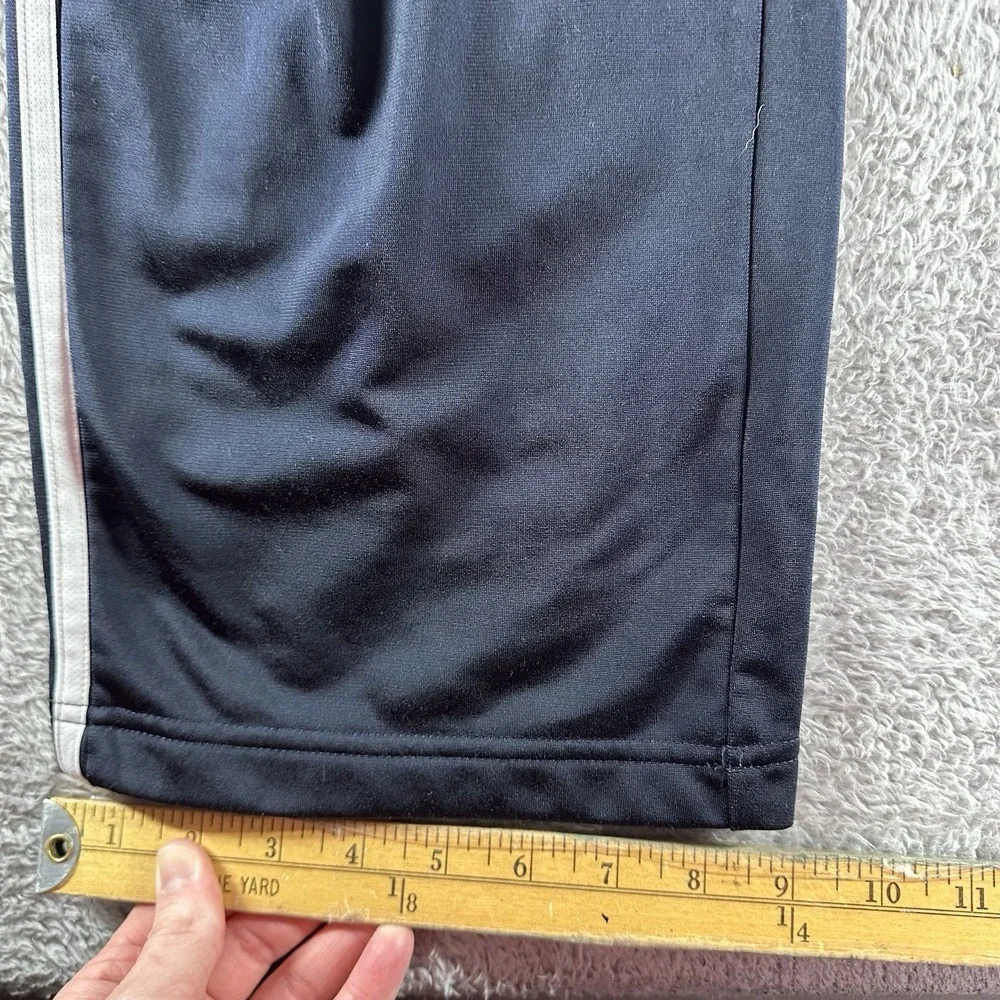 Adidas Track Pants Mens XL Navy Blue Straight Fit Nylon Performance‎ Dazzle